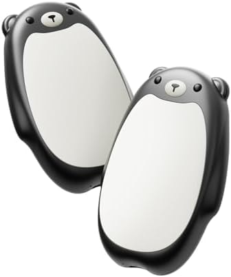 SWEETFULL Hand Warmers Rechargeable, 2-in-1 Magnetic Bear Electric - Black