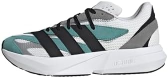adidas Men's Lightblaze, White/Black/Collegiate Green, 4