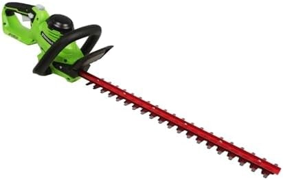 Greenworks 24V 22" Cordless Laser Cut Hedge Trimmer, Tool Only