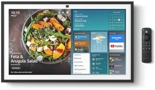 Amazon Echo Show 21 (newest model), Full HD 21" kitchen hub for home organization, with built-in Fire TV, Designed for Alexa+