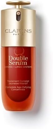 Clarins DOUBLE SERUM 2-in-1 Hydrating Anti-Aging Face Serum