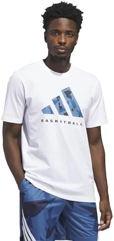adidas Men's Legends Hook T, White, Large