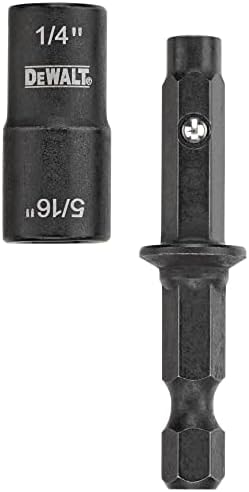 DEWALT Nut Driver, Double Ended, 1/4In + 5/16In (DWADEND14516)