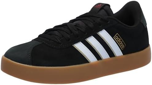 adidas Men's VL Court 3.0, Black/White/Team Victory Red, 4
