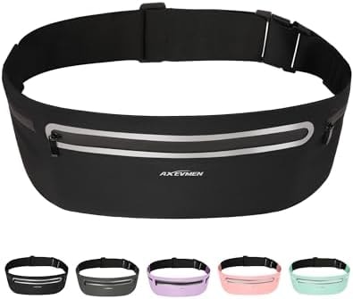Running Belt for Women & Men-Ultra Light Slim Running Belts