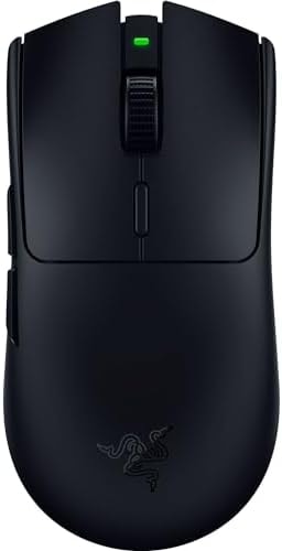 Razer Viper V3 HyperSpeed Gaming Mouse - Optical - Wireless - Radio Frequency - 2.40 GHz - USB - 30000 dpi - 6 Programmable Button(s) - Right-Handed - 1 x AA Battery Supported