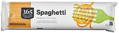 365 by Whole Foods Market, Pasta Spaghetti, 16 Ounce