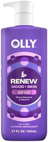 OLLY Renew Body Wash with Vitamin D, Retinol & Botanicals - 17oz
