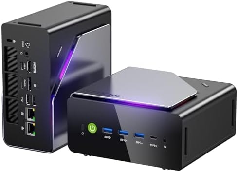GMKtec K15 Mini PC AI Ultra 5 125U (up to 4.3GHz) 32GB DDR5 (16GB*2) 1TB PCIe 4.0 SSD Gaming Mini Computer, 3X M.2 Expansion Slots, Oculink, Quad Screen 8K Display