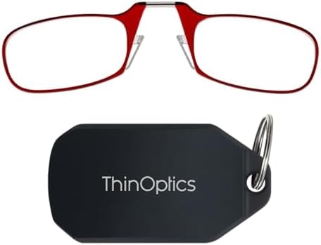 ThinOptics Keychain Case Rectangular Reading Glasses