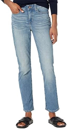 LEVI STRAUSS SIGNATURE Gold Women's Totally Shaping Mid Rise Straight Jeans