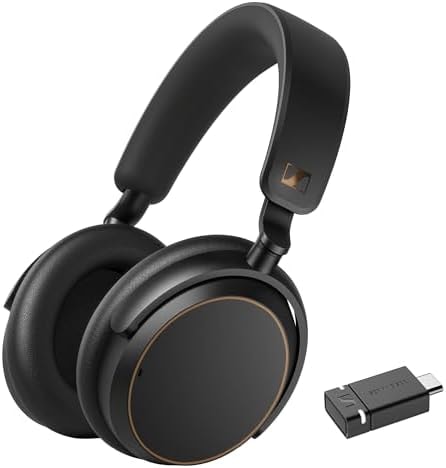 Sennheiser ACCENTUM Wireless Bluetooth Headphone, 50hr Battery, ANC, Copper