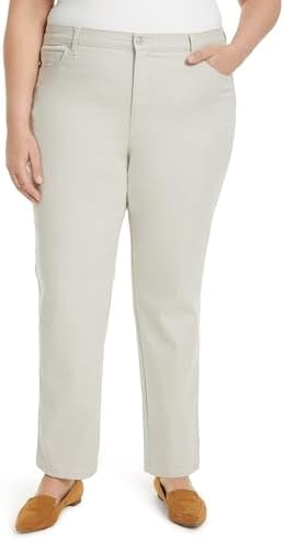 Gloria Vanderbilt Womens Amanda Classic High Rise Tapered Jeans