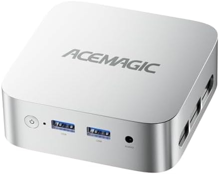 ACEMAGIC V1 Mini PC, AMD Ryzen 5 3500U, 16GB RAM 256GB SSD Windows 11 Pro