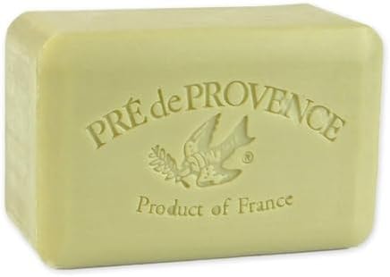 Pre de Provence Artisanal Soap Bar, Natural French Skincare, Enriched with Organic Shea Butter, Quad Milled for Rich, Smooth & Moisturizing Lather, Olive Oil & Lavender, 12.3 Ounce