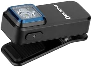 OLIGHT Oclip Mini Rechargeable EDC Clip Flashlight, Black