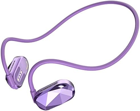 Monster Aria Free Open Ear Headphones, Wireless Bluetooth Air Conduction, ENC Clear Talk, 8H Playtime, Lightweight Headset for Running, Cycling, Hiking, Driving