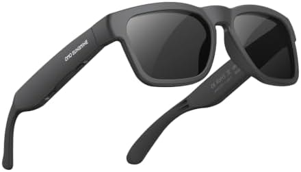 OhO Open Ear Smart Glasses, UV400 Z87.1 Lightweight Bluetooth Sunglasses