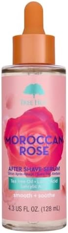 Tree Hut Moroccan Rose After Shave Serum, Helps Keep Skin Smooth & Soothed After Shaving, Sensitive, 4.3 Fl Oz