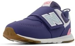 New Balance Kid's 574 V1 New-B Hook and Loop Sneaker, Dream State/Frosted Glass, 3.5 XW Infant