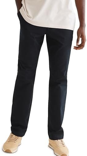 Aero Slim Stretch Chino, Dark Black, 42W 32L