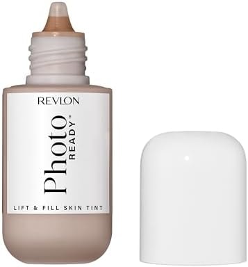 Revlon PhotoReady Lift + Fill Skin Tint, Multi-Use Glow Enhancer, Base & Highlighter for Glowing Skin, Sheer Coverage, 160, 1 fl oz