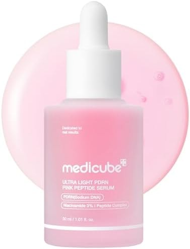 medicube PDRN Pink Peptide Serum with Salmon DNA, Lightweight Watery Serum