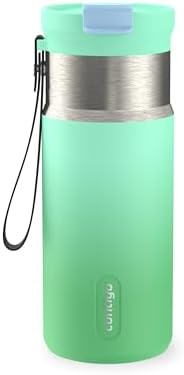 Contigo DualSip 16 oz Compact Stainless Steel Vacuum-Insulated Water Bottle with 2-in-1 Leakproof Lid (Straw or Spout), BPA-Free & Lead-Free, Dishwasher Safe