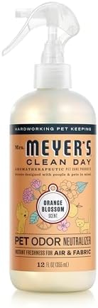 MRS. MEYER'S CLEAN DAY Pet Odor Neutralizer, Orange Blossom Scent, 12oz