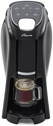 Flavia Aroma Brewer - Coffee Machine, Makes Coffee, Lattes, Tea, and other Hot or Iced Beverages with Single-Serve Freshpacks, Multiple Brew Sizes, Grey, Works ONLY with Flavia Freshpacks.