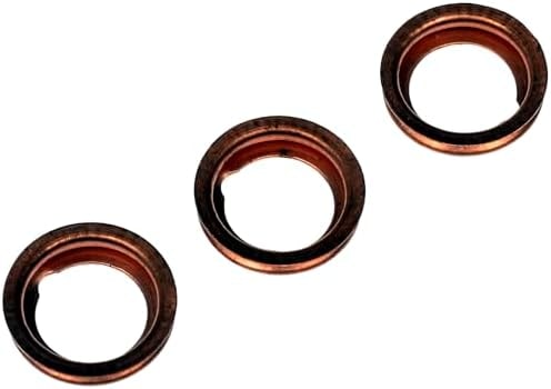 Dorman 097-134 Copper Drain Plug Gasket, Fits M12 Compatible with Select Infiniti / Mercury / Nissan Models, 10 Pack