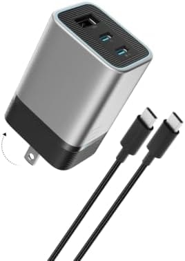 CUKTECH 65W GaN Charger for iPhone 18 Pro/Pro Max, iPhone Duo, Fast Charger