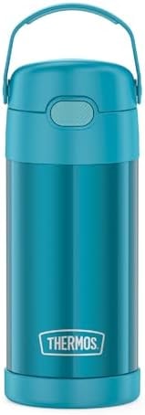 THERMOS FUNTAINER Water Bottle with Straw, 12oz, Teal