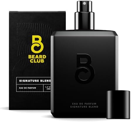 The Beard Club Signature Blend Mens Cologne – Eau de Parfum Spray 1.7 Fl Oz (50ml) Cologne for Men – Long Lasting Fragrance - Bergamot, Pineapple, Cedarwood & Vanilla – Bold Masculine Perfume for Men