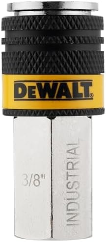DEWALT 3/8-Inch Industrial Air Coupler with 3/8-Inch FNPT (DXCM036-0240)