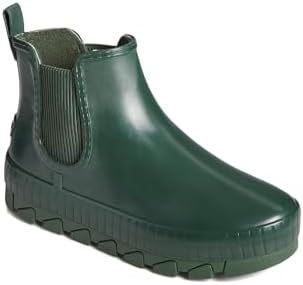 Sperry Women's Torrent Seasonal Rain Boot, Dark Green, 5