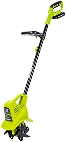 Earthwise TC70020IT 20V 7.5" Cordless Electric Garden Tiller Cultivator