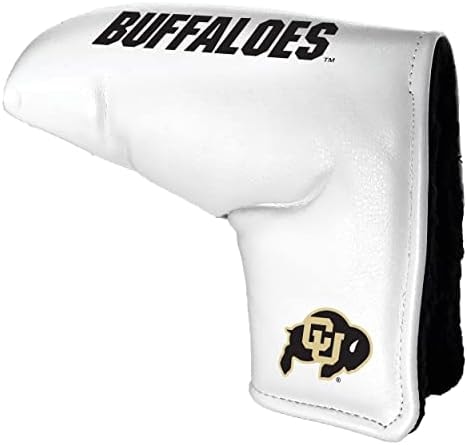 Team Golf NCAA Colorado Tour Blade Putter Cover (White), Fits Most Blade Putters, Scotty Cameron, Taylormade, Odyssey, Titleist, Ping, Callaway