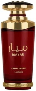 Lattafa Mayar Cherry Intense for Unisex Eau de Parfum Spray, 3.4 Ounce / 100 ml