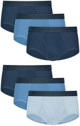 Hanes Ultimate Men's Underwear Briefs Pack, 6-Pack, Ultimate ComfortSoft Moisture-Wicking Tagless Cooling Multipack