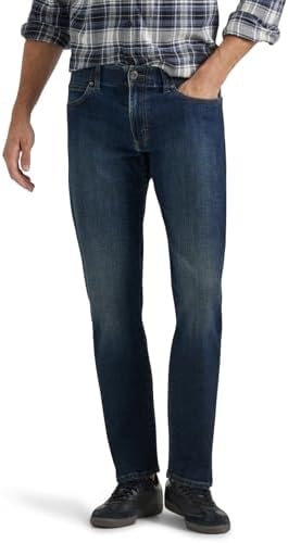 Lee Men's Extreme Motion Straight Taper Jean Jaxson 30W x 34L