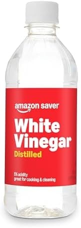 Amazon Saver, Distilled White Vinegar, Great for Cooking and Cleaning, 16 Fl Oz