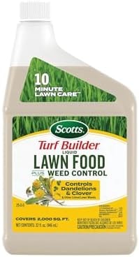 Scotts Turf Builder Liquid Lawn Food Plus Weed Control Refill, 32 fl. oz.