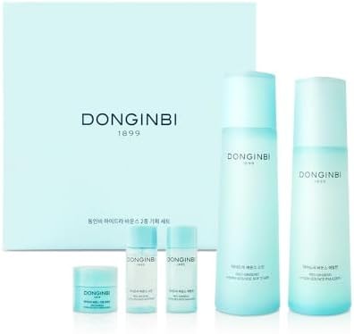 Donginbi Hydra Bounce Skin Care Set | Korean Skin Care Gift Set for Women