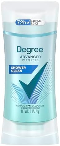 Degree Advanced Protection Antiperspirant Deodorant Shower Clean 72H 2.6 oz