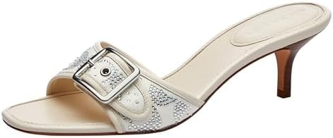 Coach Margot Sandal in Crystal Signature Denim