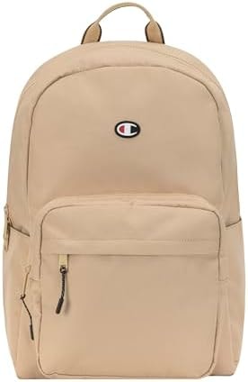 Champion Level Laptop Backpack with Padded Adjustable Straps, Water Bottle Pocket for Work, Travel, Daily Use, Western Khaki, One Size
