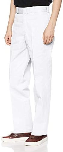 Dickies Men’s Original 874 Work Pants – Durable Straight Leg Uniform Trousers for Men, Ideal for Industrial or Office Use, White, 31W x 30L