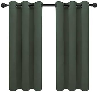 Easy-Going Thermal Grommet Blackout Curtains, 2 Panels 34x54 in