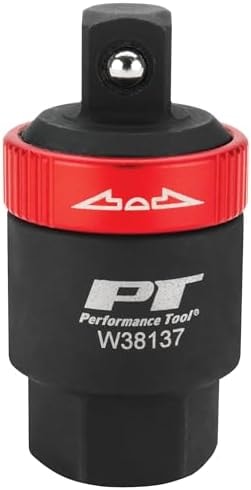 Performance Tool W38137 3/8-Inch Drive Ratcheting Adapter,Black